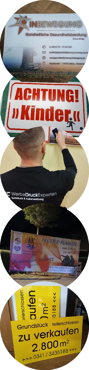 WerbeDruckExperten, Banner & Schilder